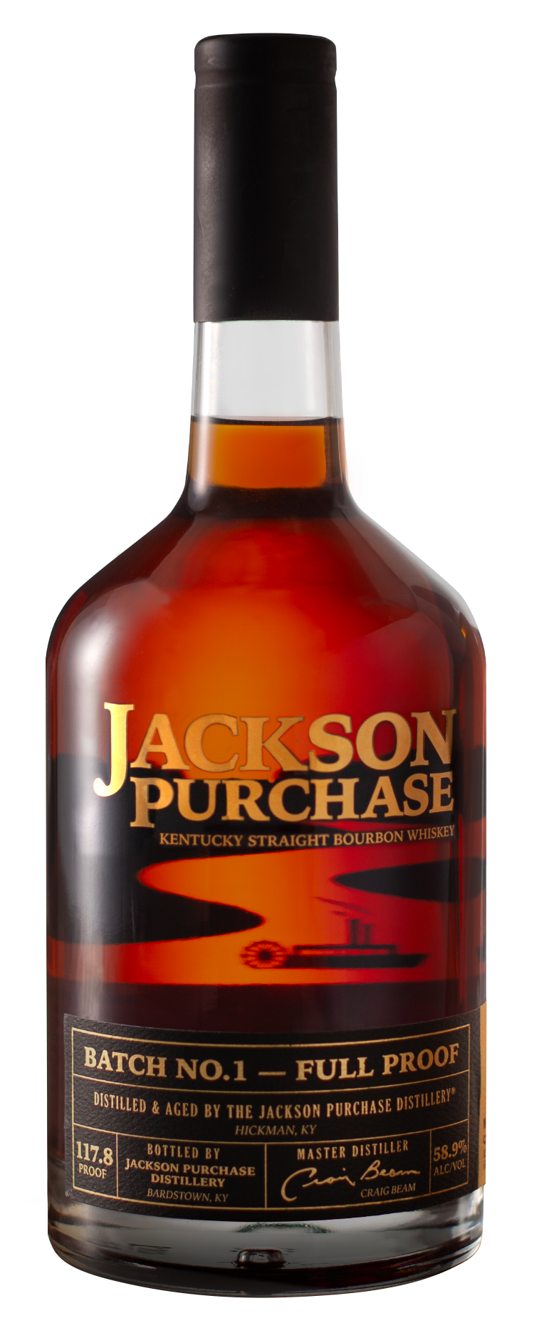 Jackson Purchase Bourbon bottle